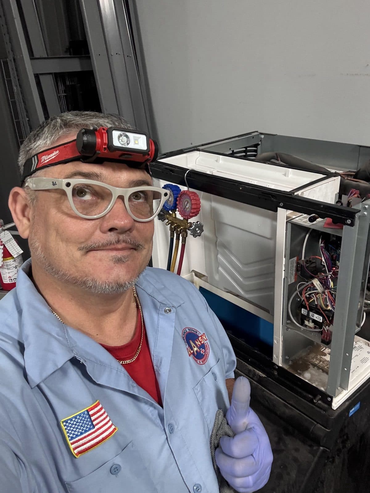 Commercial ice machine service in pensacola, FL — ALANSY technicians