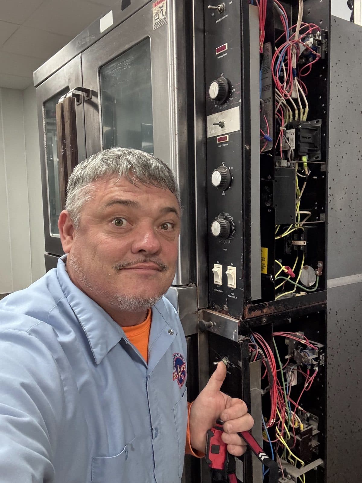 Commercial range repair in manitowoc, FL — ALANSY technicians