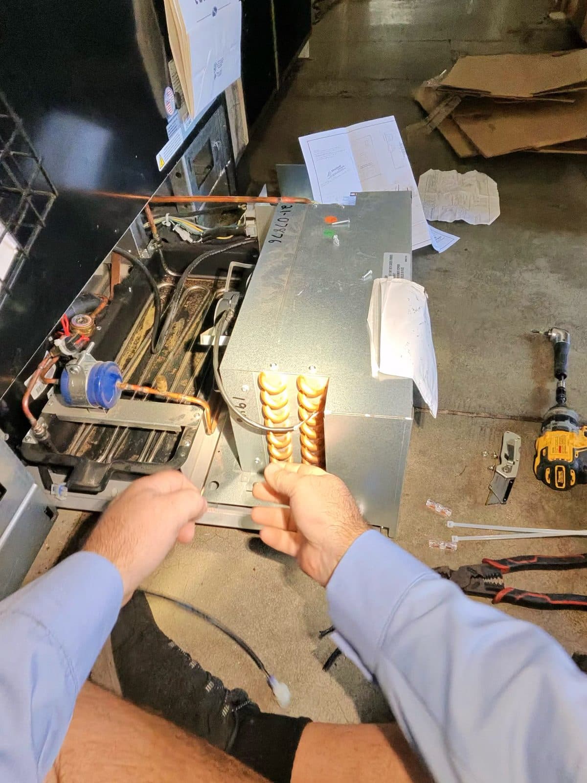 Bar refrigeration repair in destin, FL — ALANSY technicians